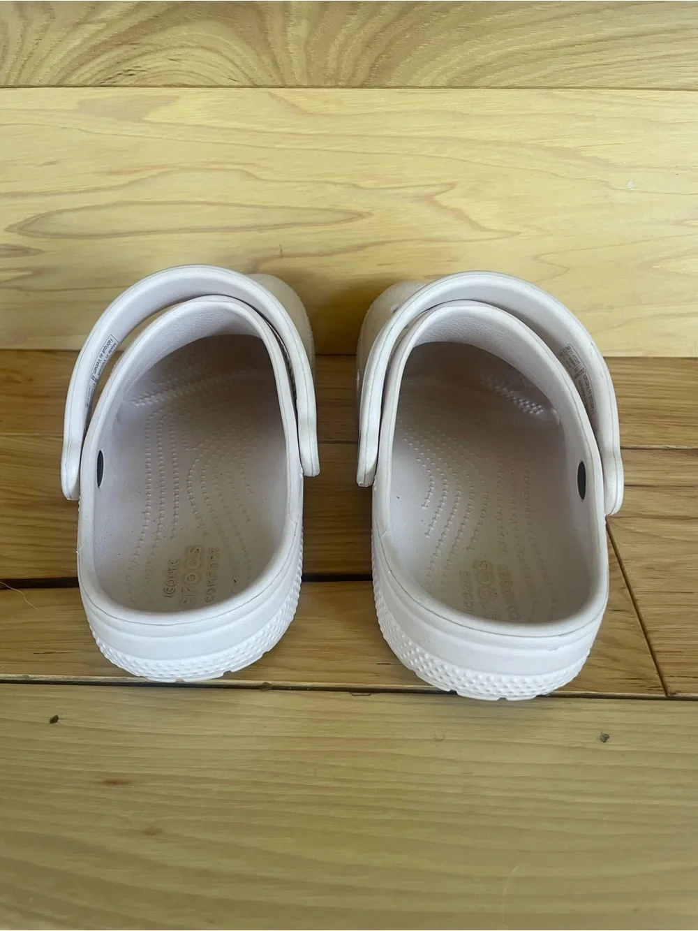 Crocs- baby pink